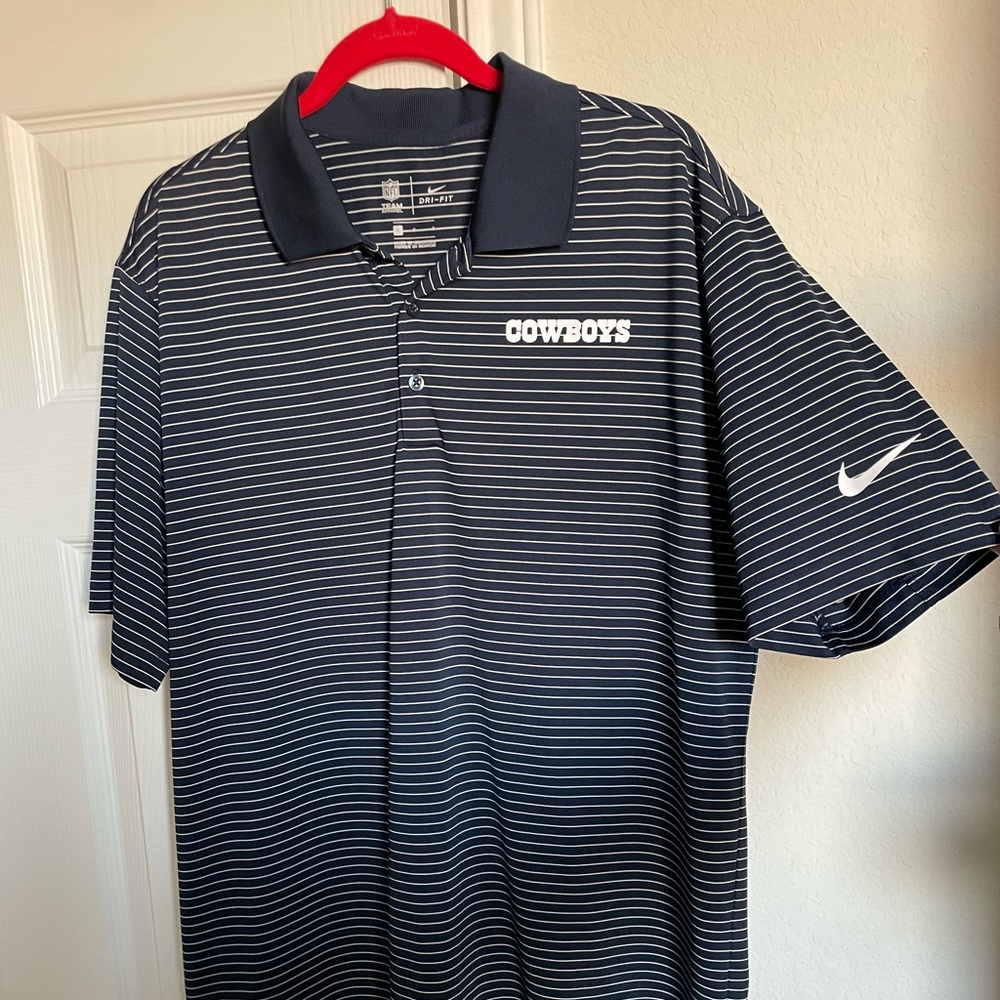 Nike Dallas Cowboys Golf Polo Large